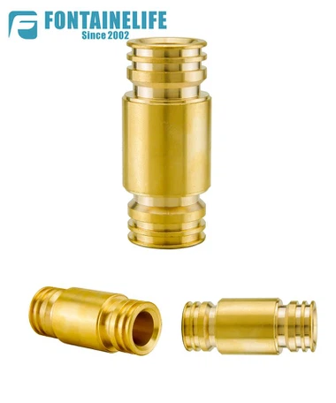 Mässingsrörkontakt