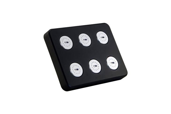 6-håls högtrycksduschhuvud